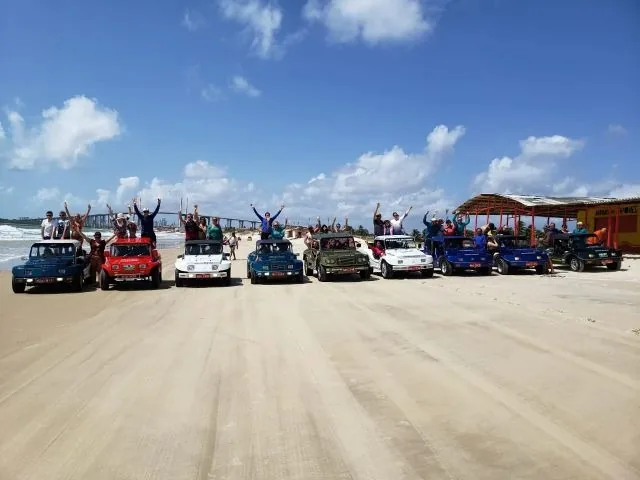 Frota de buggies na praia - NatalExperience
