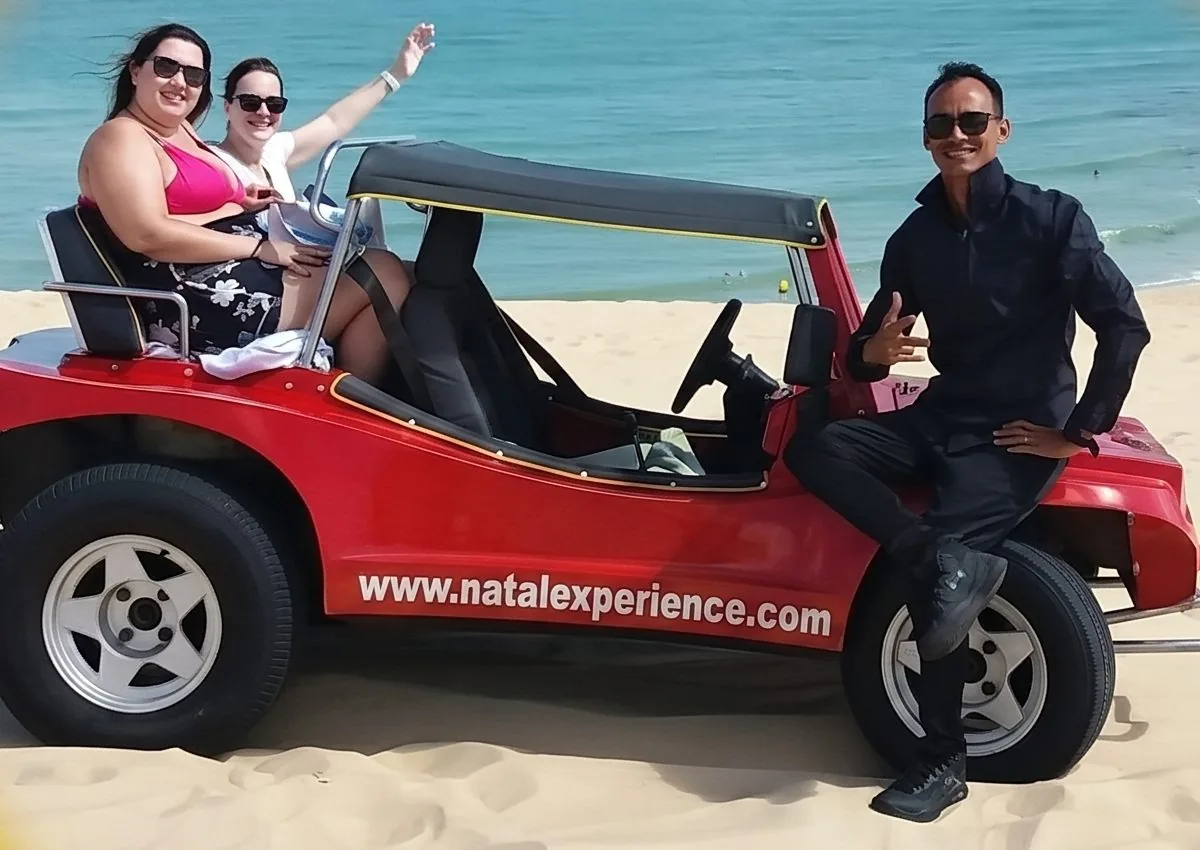 Buggy NatalExperience na praia com guia
