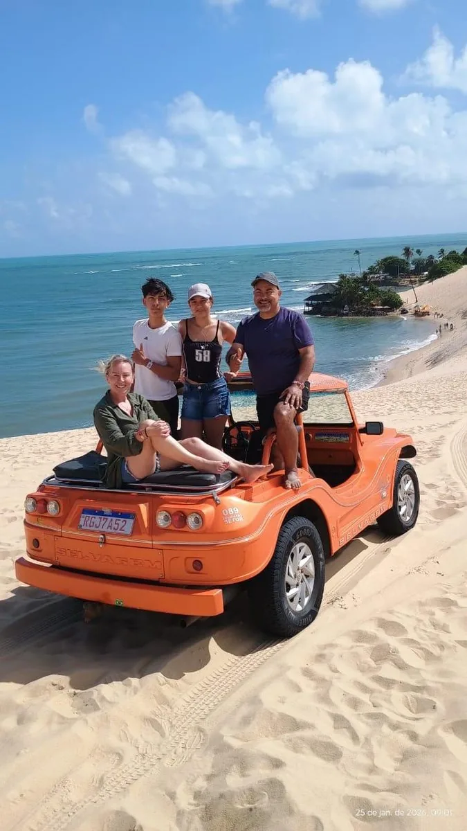 Família no Buggy em Natal