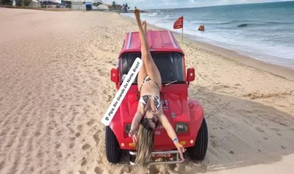 Emoção de Buggy em Pipa